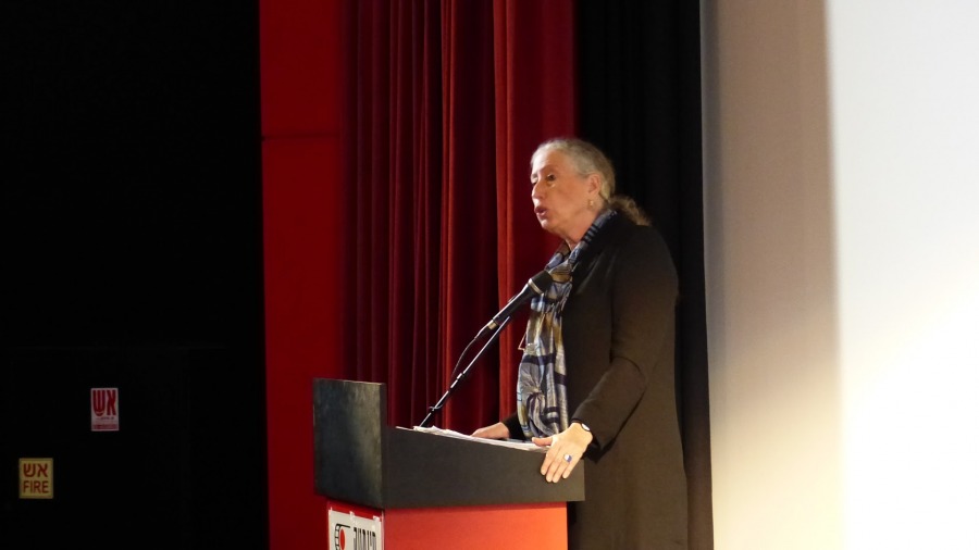 רחל אליאור, בהרצאה